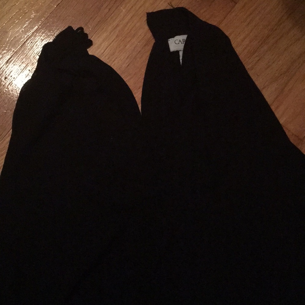 Black blouse/tank